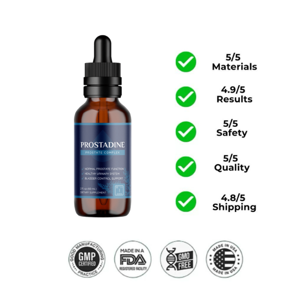 foto com pros e cons do prostadine